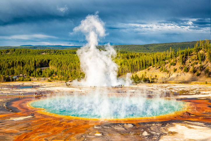 Grand Prismatic Spring Yellowstone National Park